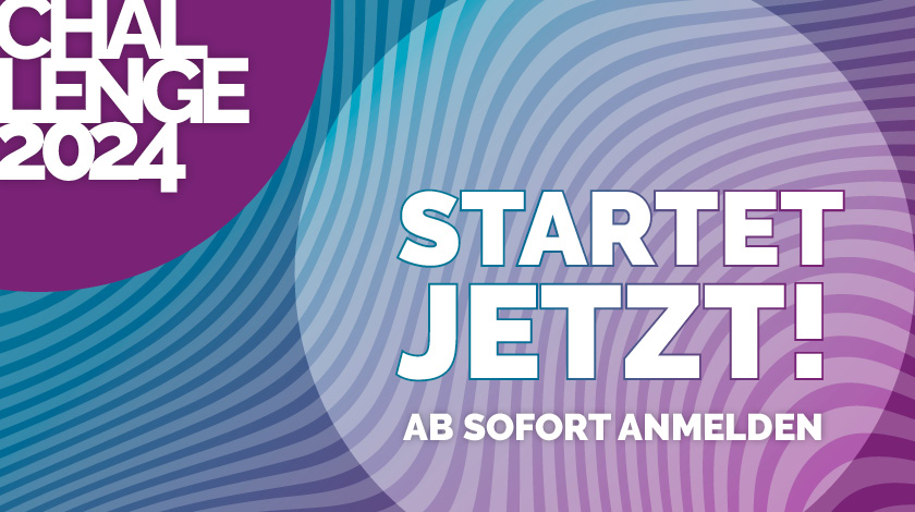 DIE CHALLENGE 2024 BEGINNT!